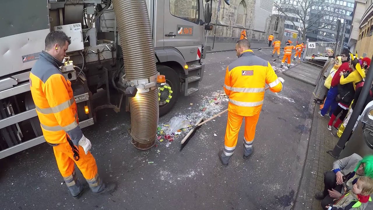 karneval 4 Straßenreinigung