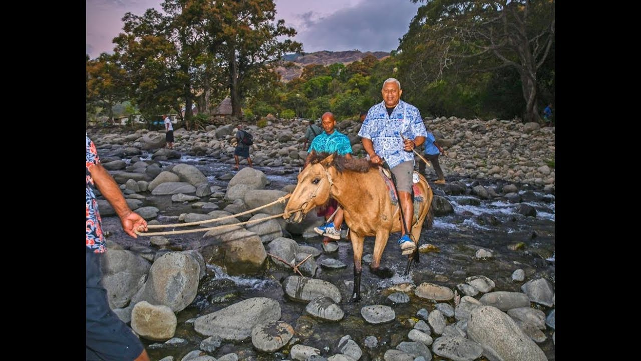 Fijian Prime Minister visits Nasauvakarua Village in Navosa.