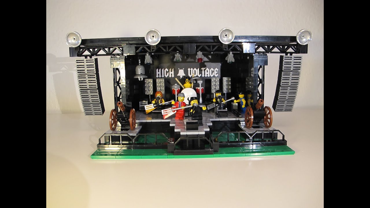 LEGO High Voltage Rock Concert (Custom/MOC) - Speed Build