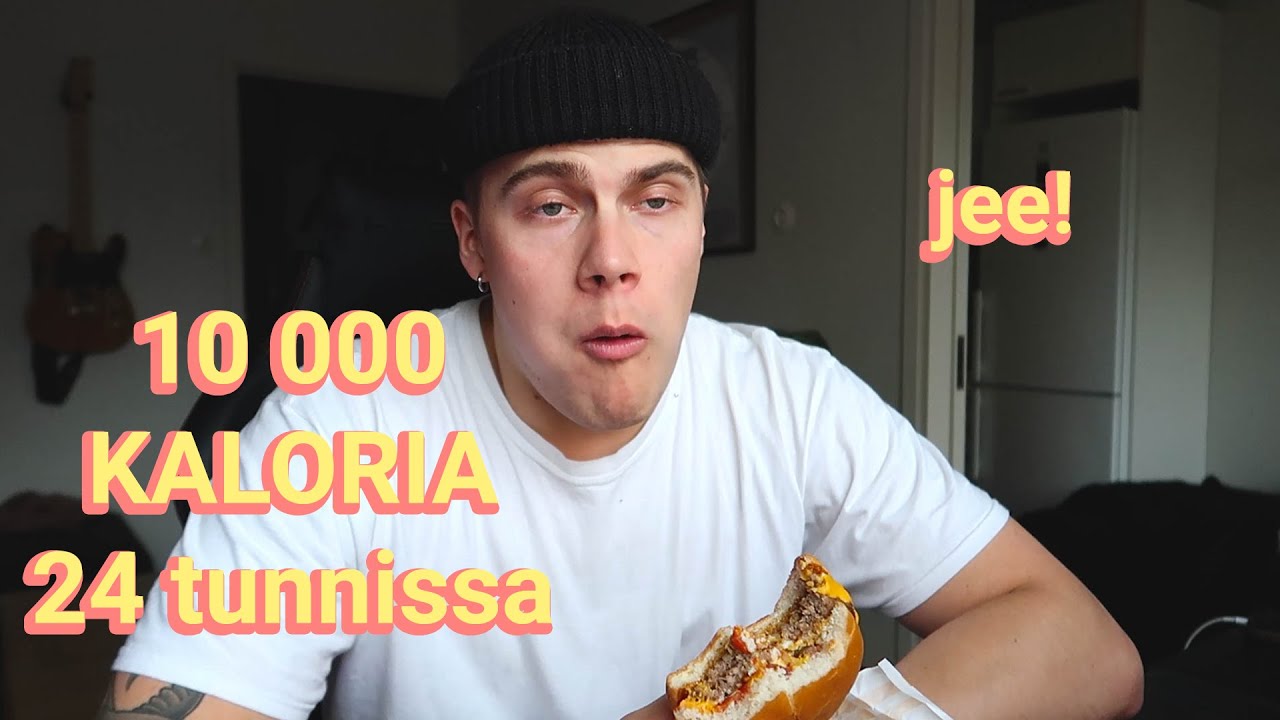 10 000 KALORIN HAASTE 🍔