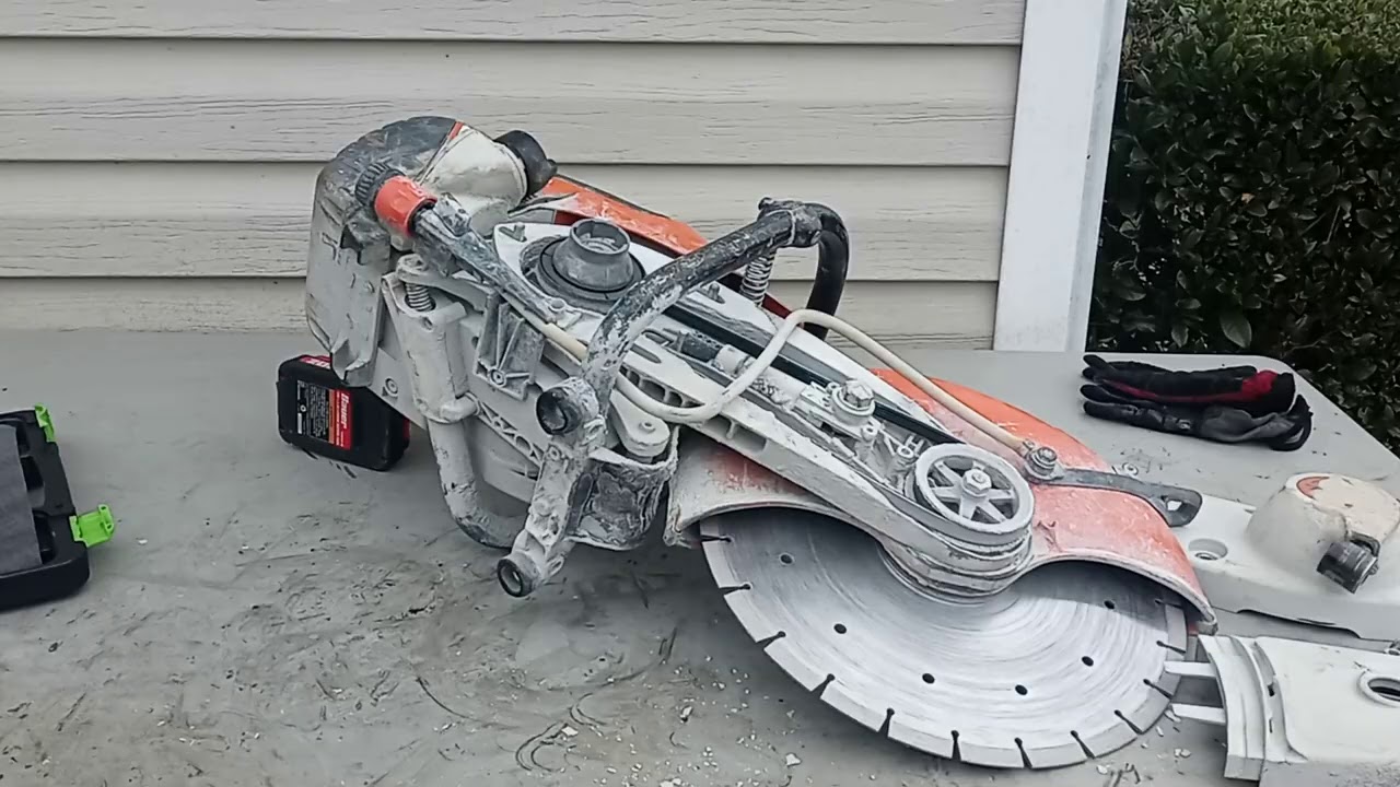 RDMJ2.TS STIHL DEL 300 AL 800 MODELOS. DIAGNOSTICO MOTOSIERRA DE CONCRETO DURA DE PRENDER.