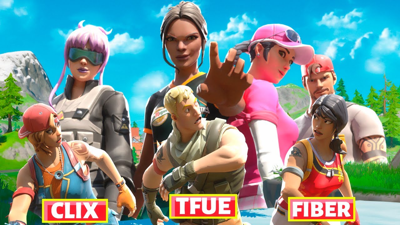 Mato a tfue y su equipo con mi nuevo squad..
