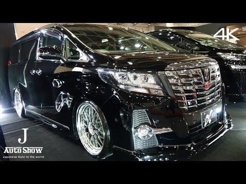 (4K)VLENE TOYOTA 30 ALPHARD ブレーン30系アルファード - 大阪オートメッセ2016