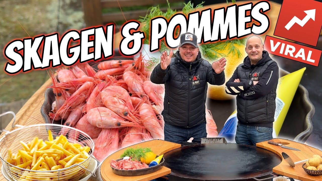 NYA MAT-TRENDEN: SKAGENRÖRA & POMMES! 🔥 (Överraskande gott!) | Go Mat