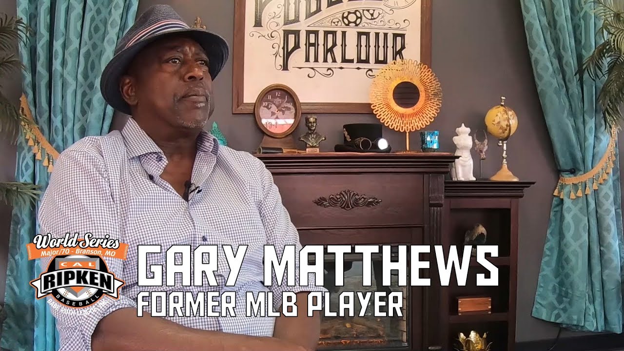 Gary Matthews at the 2019 Cal Ripken World Series