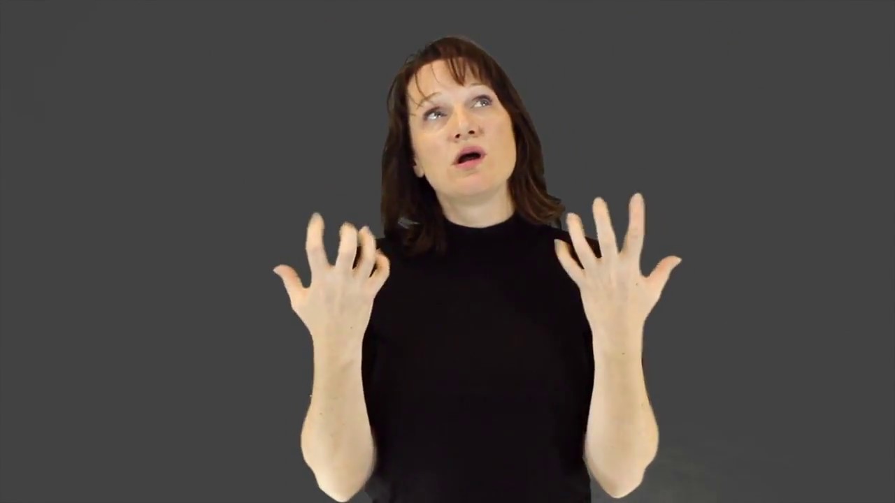 It's Not Easy Being a Bunny, signed in ASL