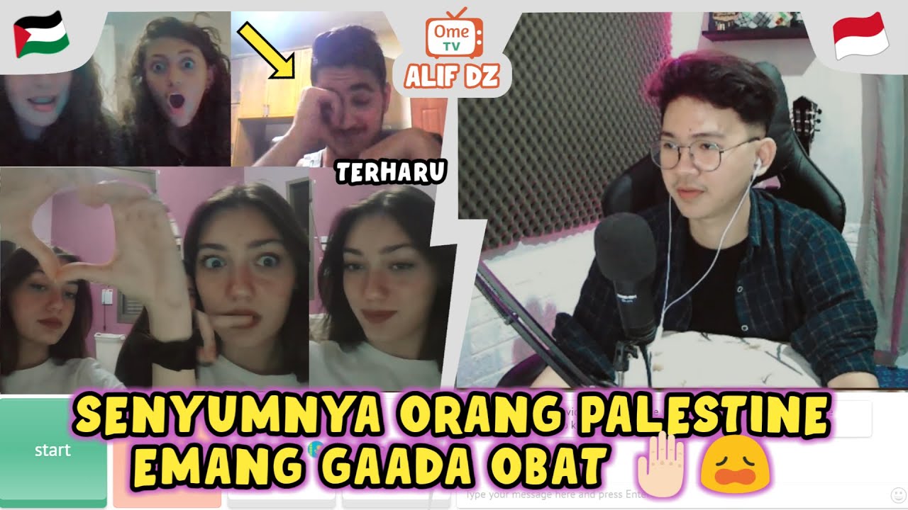 AKHIRNYA KETEMU JUGA SAMA BIDADARI PALESTINE YANG SATU INI ! OME.TV INTERNASIONAL