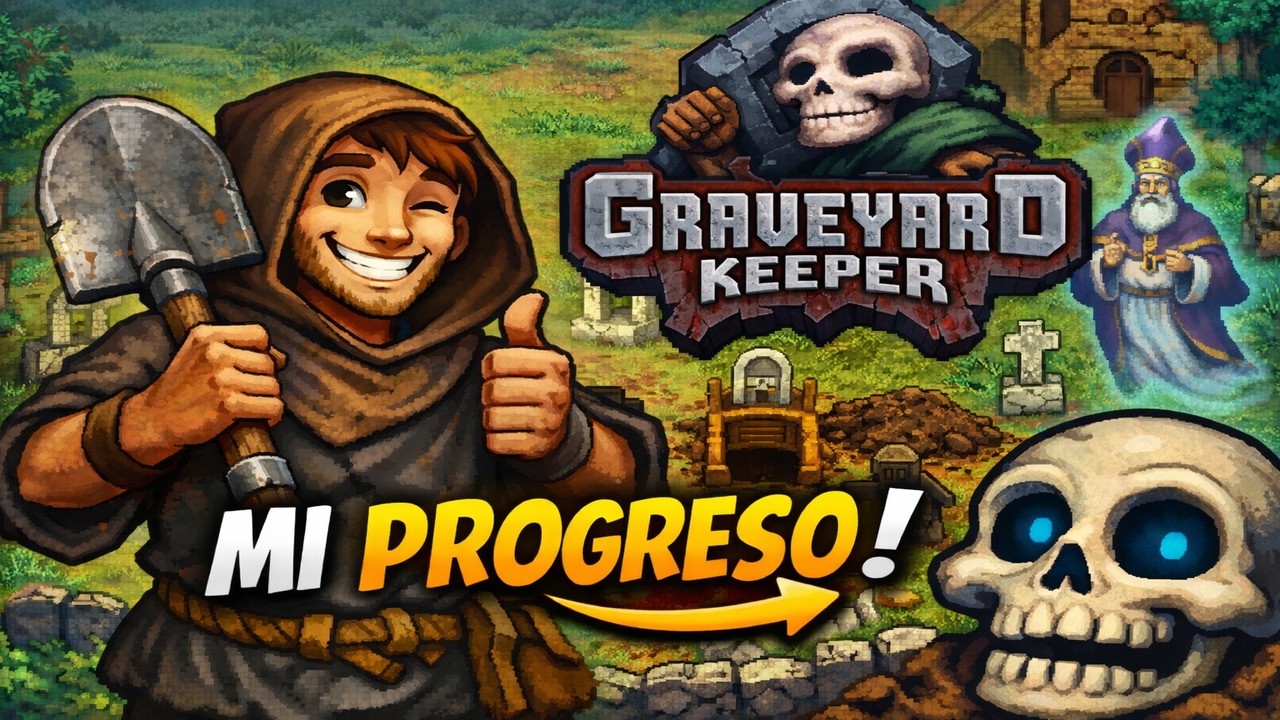 ¿Va bien mi cementerio? Graveyard Keeper