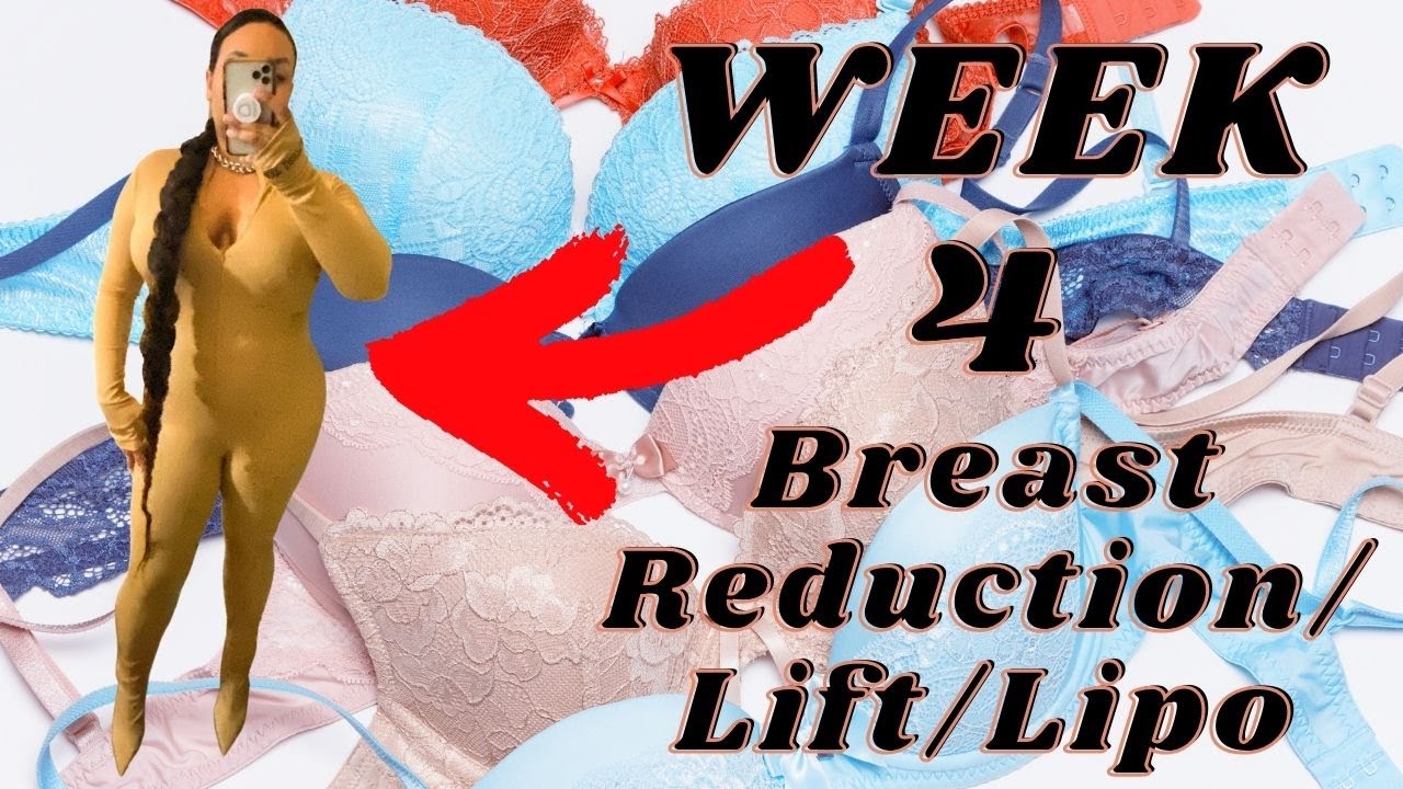Back to Work |Week 4| Breast Reduction | Lipo