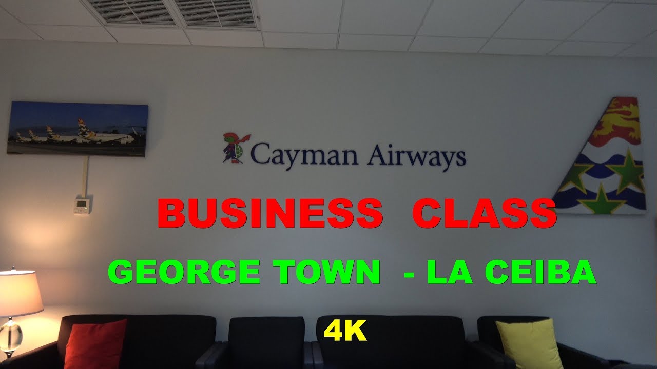 Cayman Airways Business Class George Town - La Ceiba 737-300