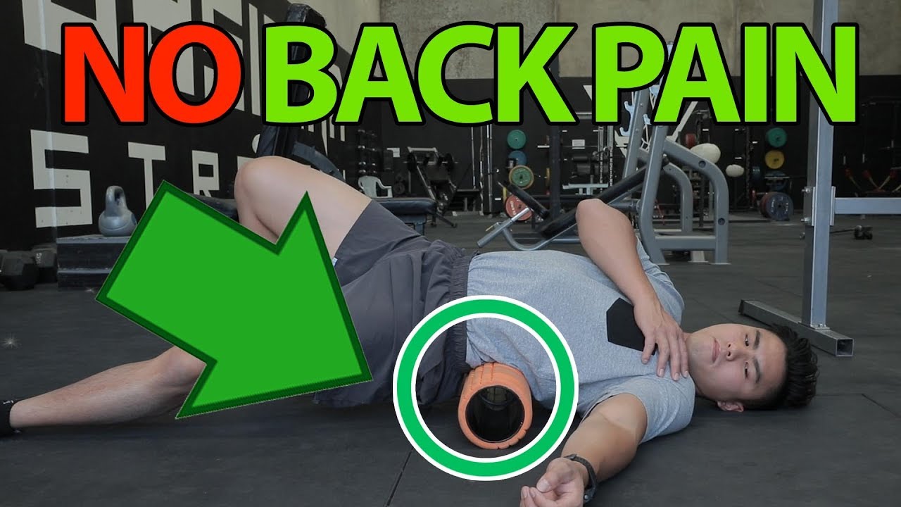 5 Best Ways To Foam Roll The Lower Back | Muscle Massage Release