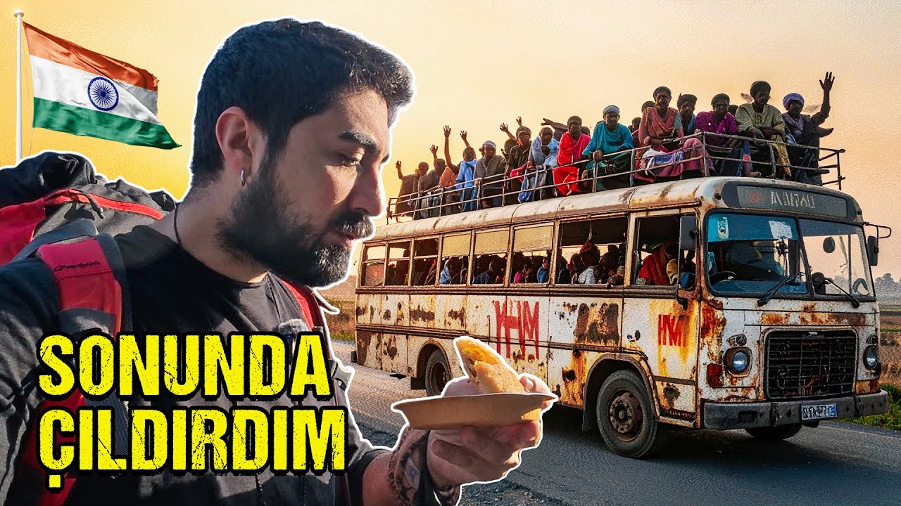 HİNDİSTAN Sonunda Beni Çıldırttı  l Hindistan Treni Cennetmiş 🇮🇳 ~22