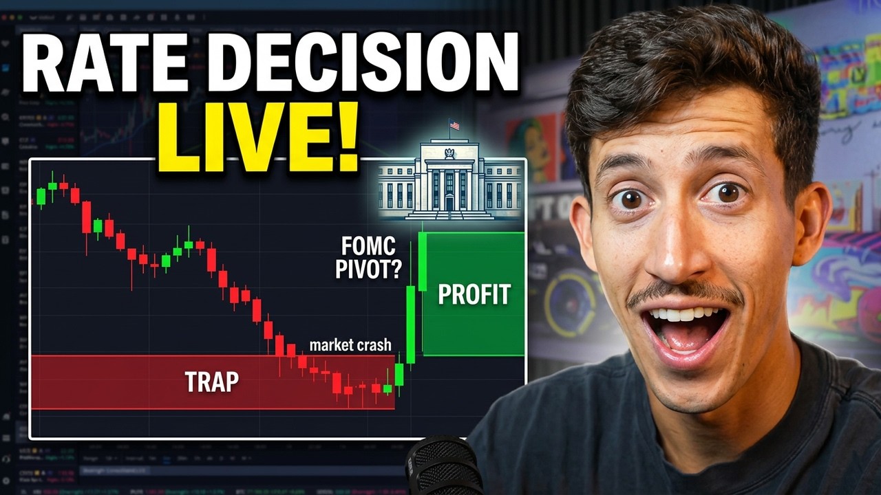 LIVE NOW: FOMC RATE DECISION & PRESS CONFERENCE 2026
