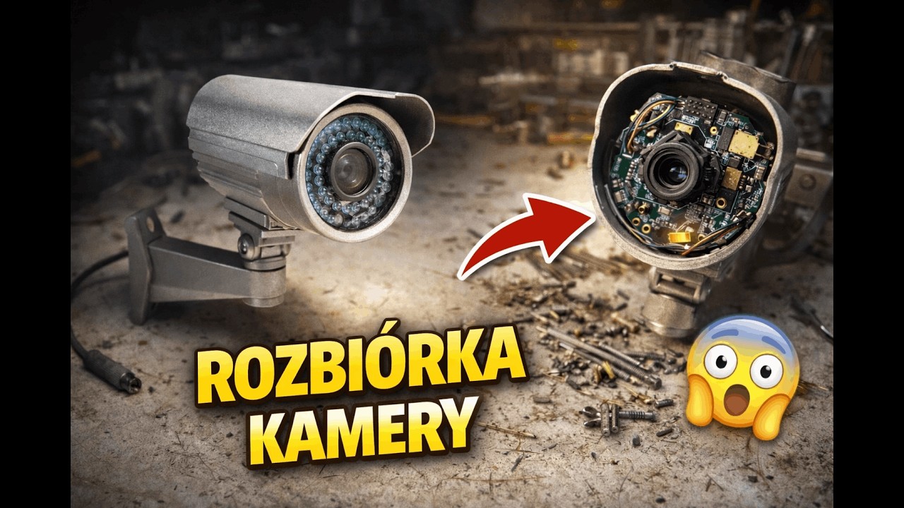 Kamera przemysłowa ZA DARMO – co jest w środku? 🔧😱