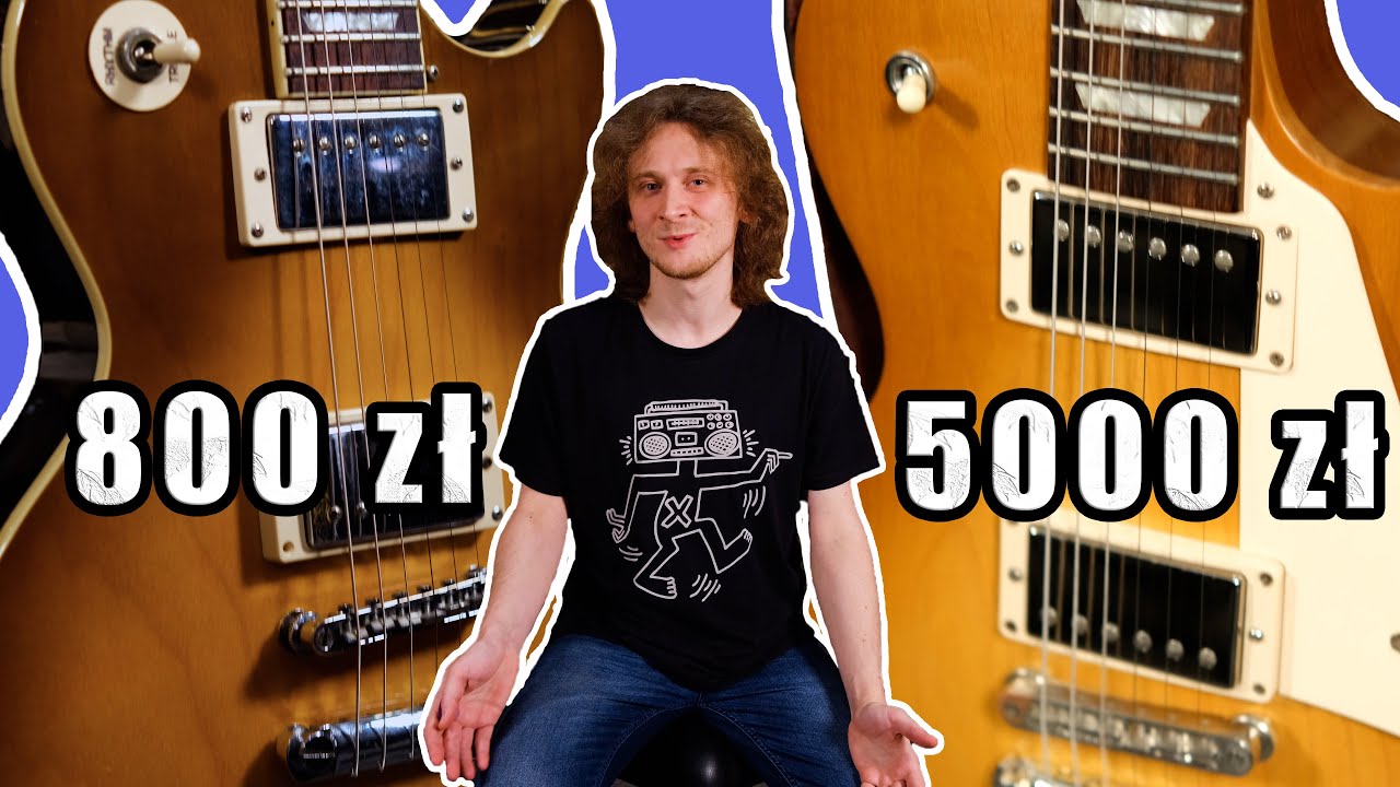 Epiphone vs Gibson - porównanie gitar