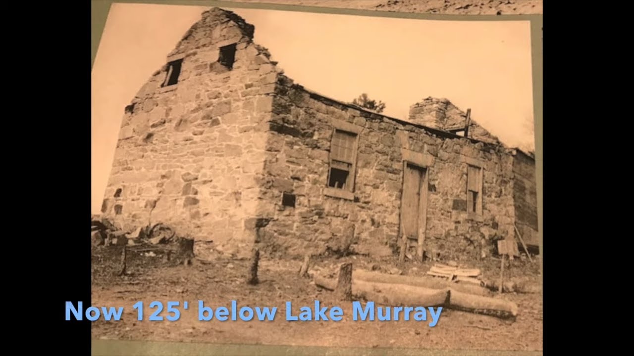 Lake Murray SC - STONE HOUSE - 1700's Historical Rock House - Trading Post - Dive Exploration