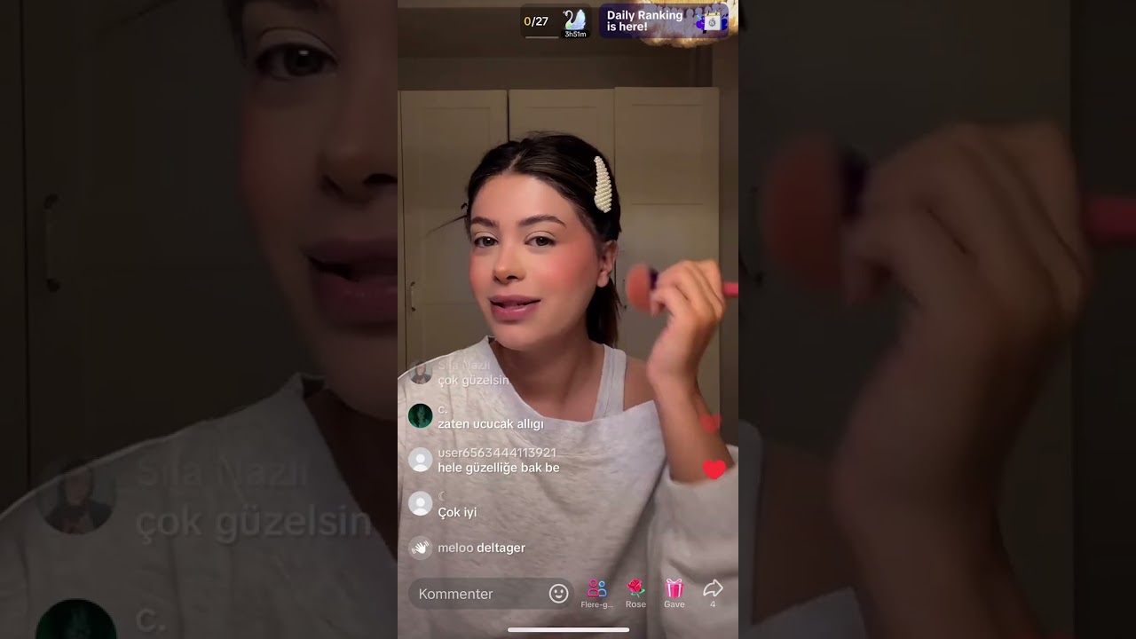 Dilara Pusa Makyaj yayini part 1