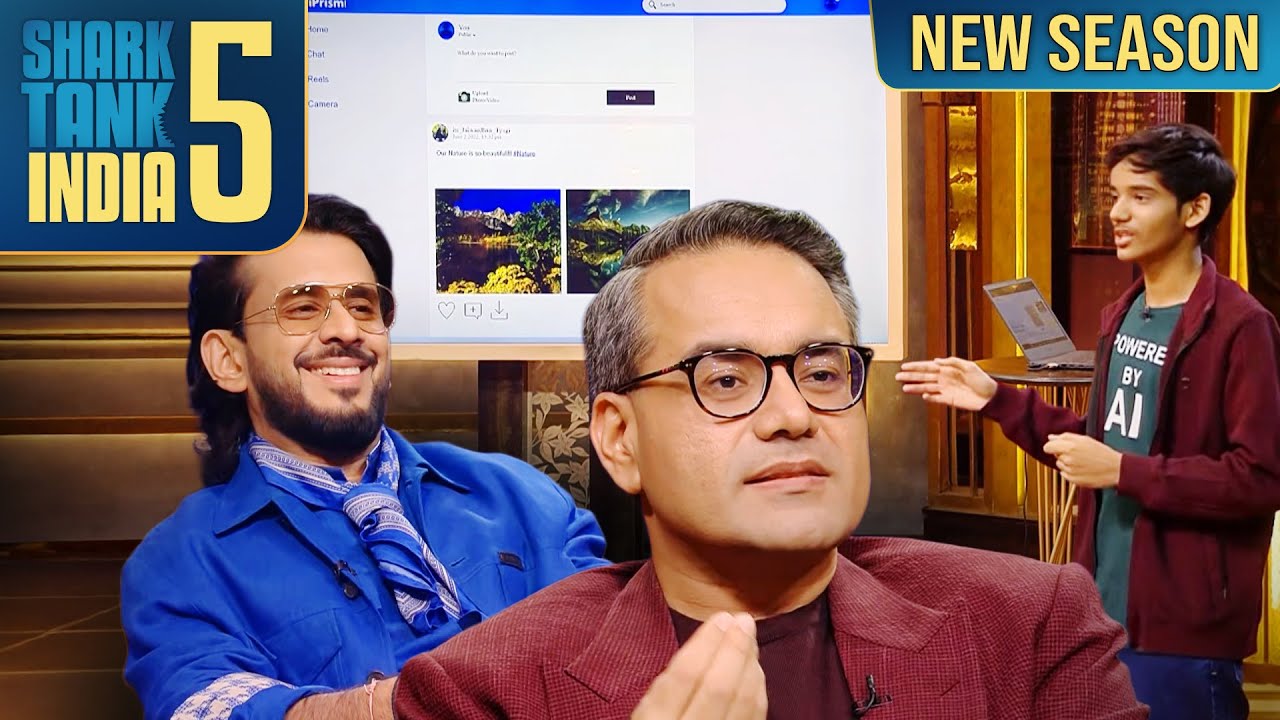 छोटा मुँह, बड़ी बात idiom इस बच्चे के लिए एकदम perfect है | Shark Tank India S5 | Male Entrepreneurs