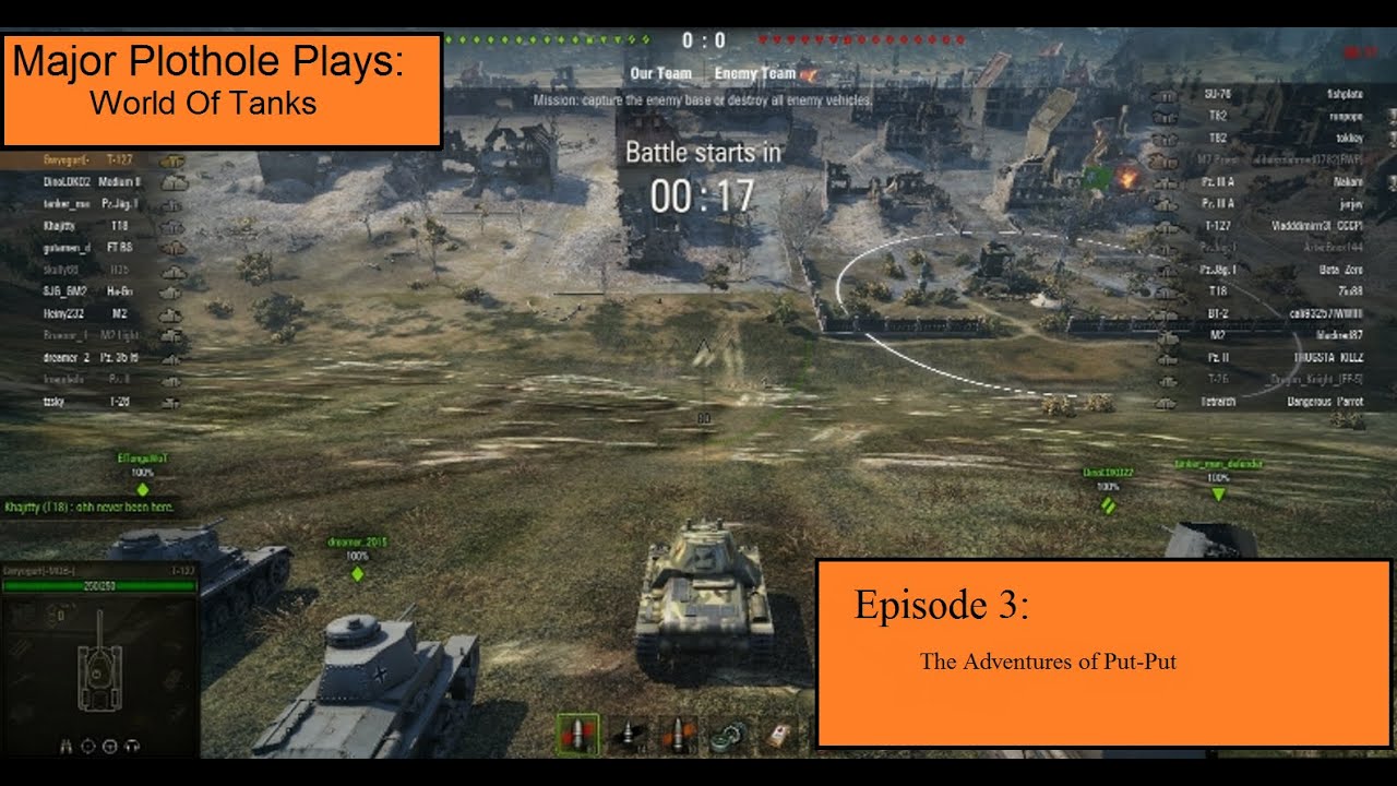 MP Plays WoT: Adventures of put-put