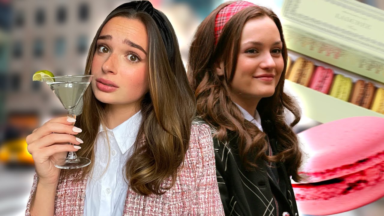 JE MANGE COMME BLAIR WALDORF PENDANT 24H *ça coûte cher* | Andie Ella