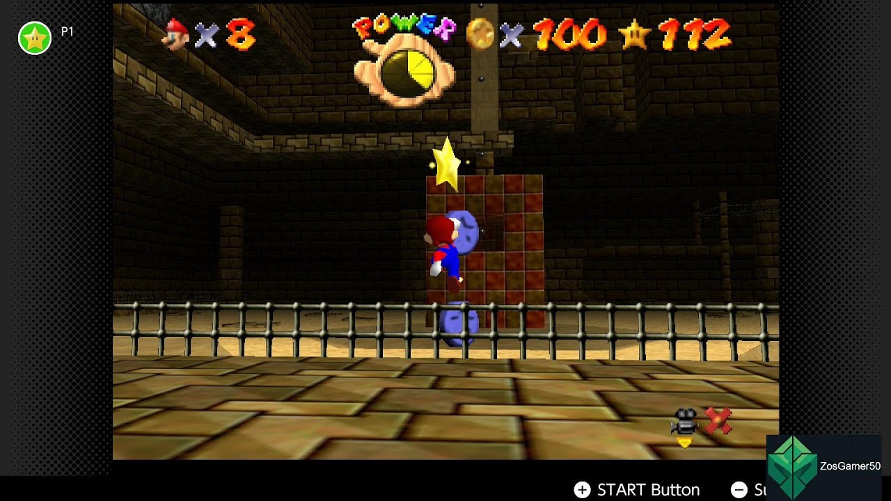 Super Mario 64 - Shifting Sand Land - Shifting Sand Land 100 Coin Star