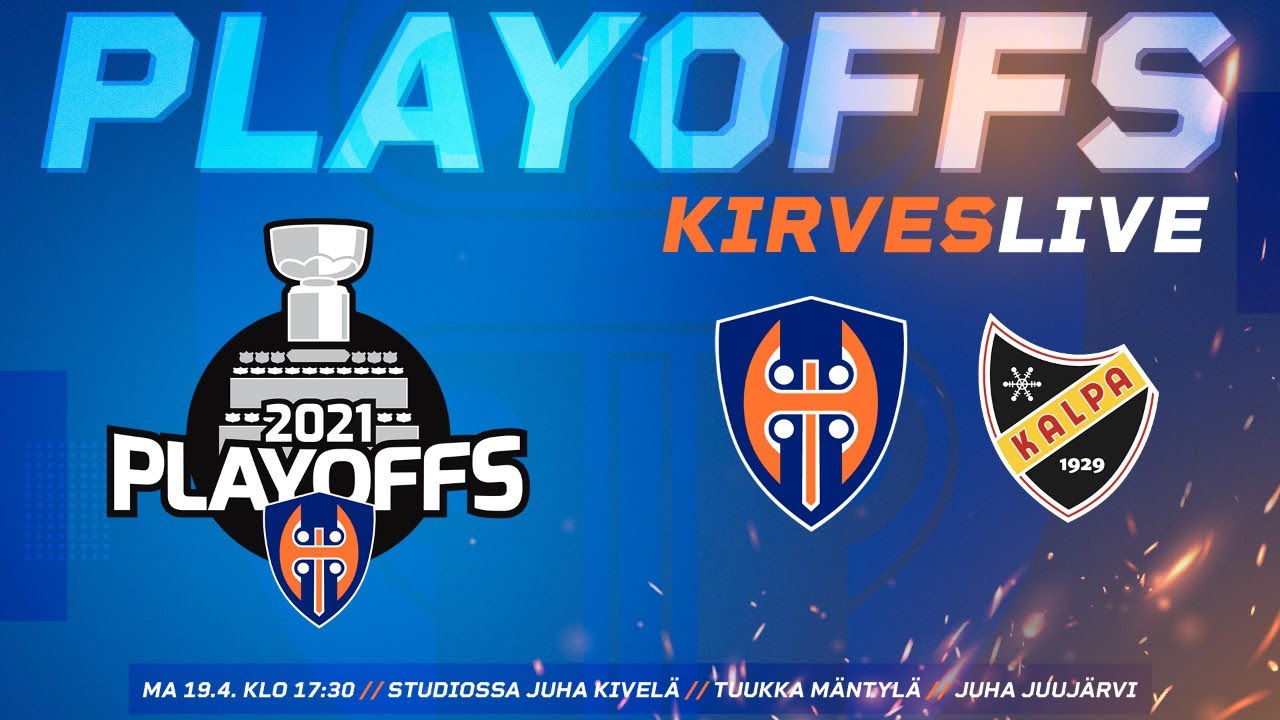 KirvesLive Playoffs Tappara-KalPa 19.4.2021