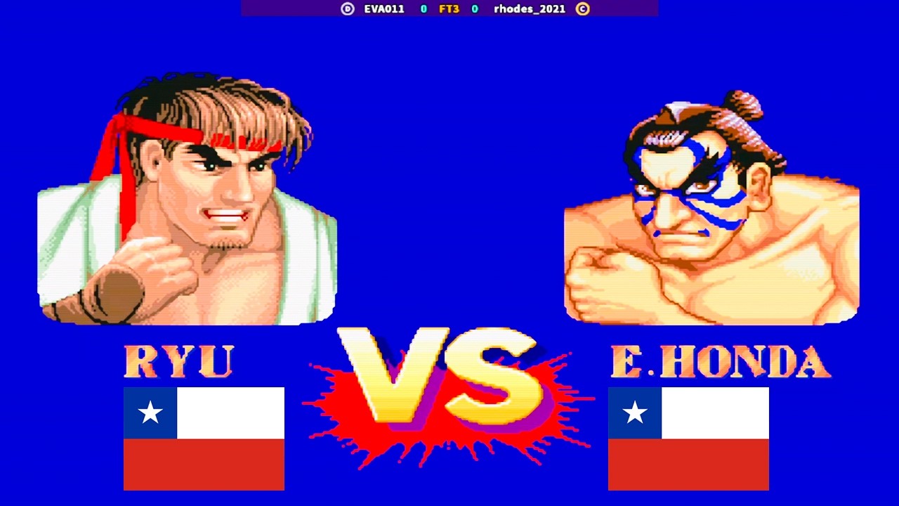 Street Fighter II' Champion Edition - Evao11 Vs Rodhes 2021