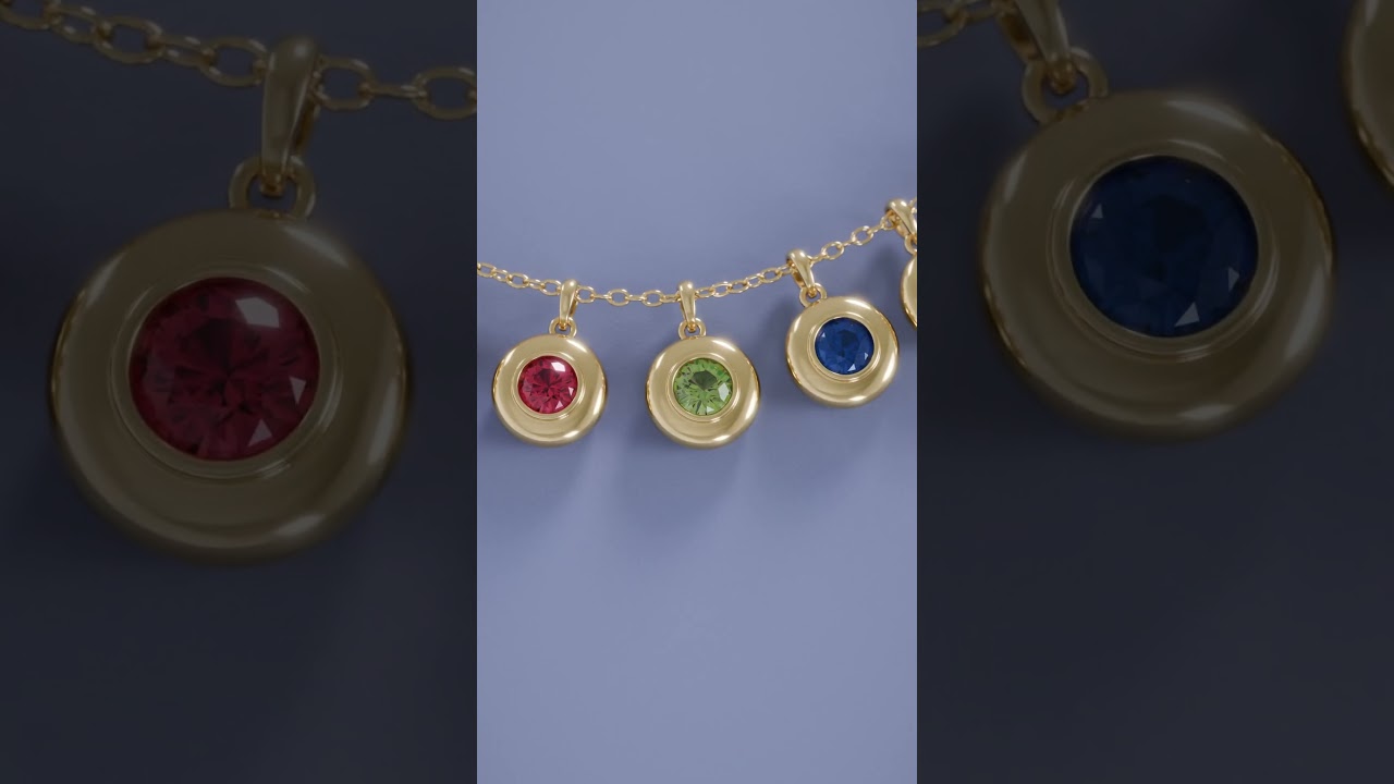 Birthstone Pendants