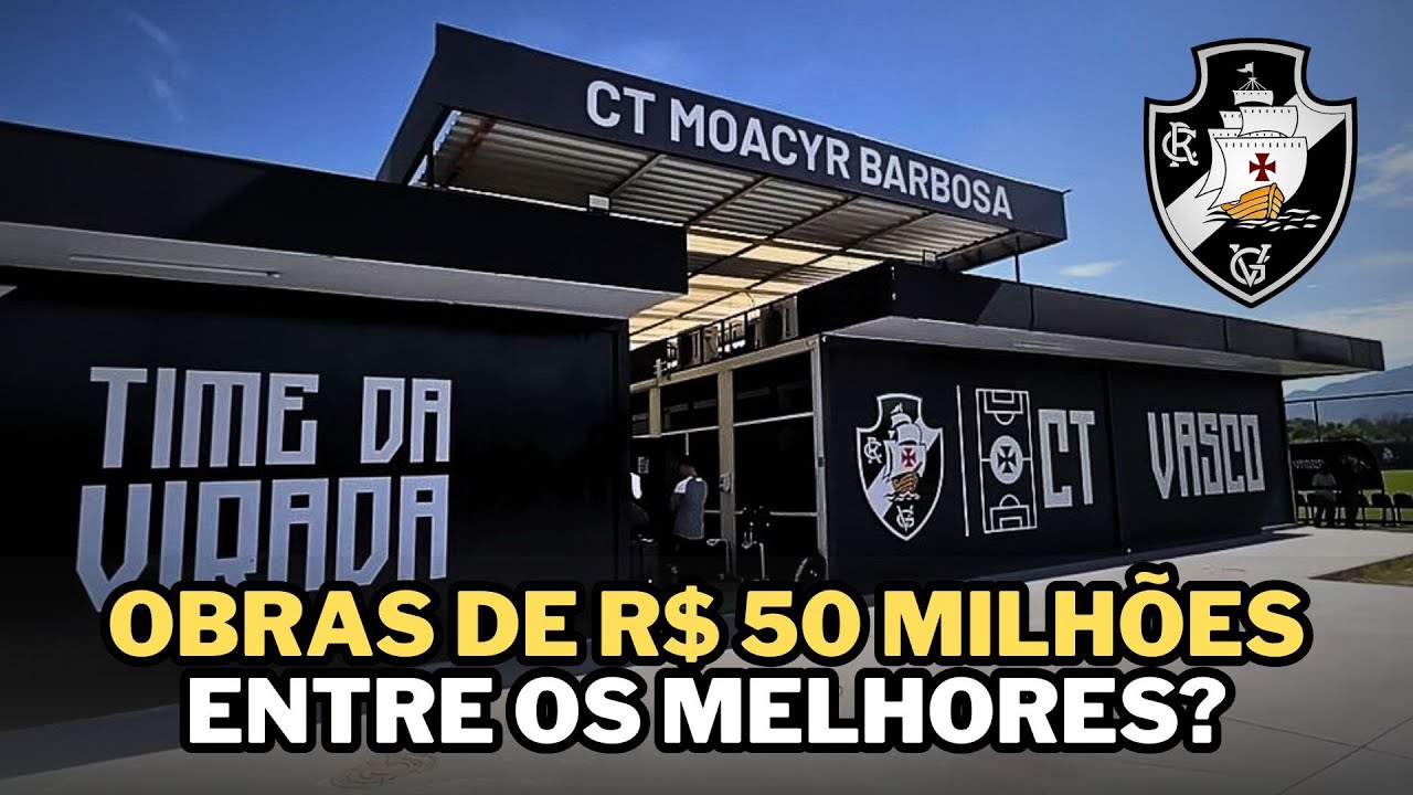 CT do Vasco obras de R$ 50 MILHÕES reveladas! - Pode virar o MAIOR do Brasil?