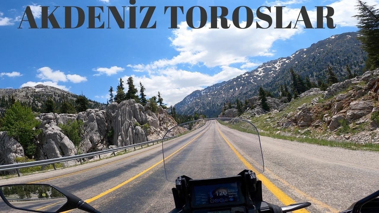 akdeniz motosiklet turu bölüm 1: toroslar 4k - long distance motorcyle tour: part 1 toros mountains