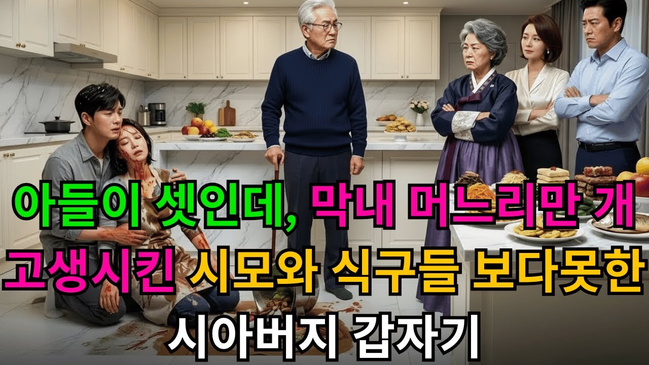 제사때 아들이 셋인데 막내 며느리만 개고생 시킨 시모와 식구들, 보다못한 시아버지 갑자기...감동사연 ㅣ반전사연 ㅣ가족사연