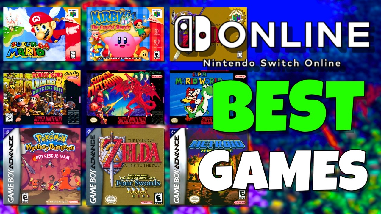 The Best Games on Nintendo Switch Online!