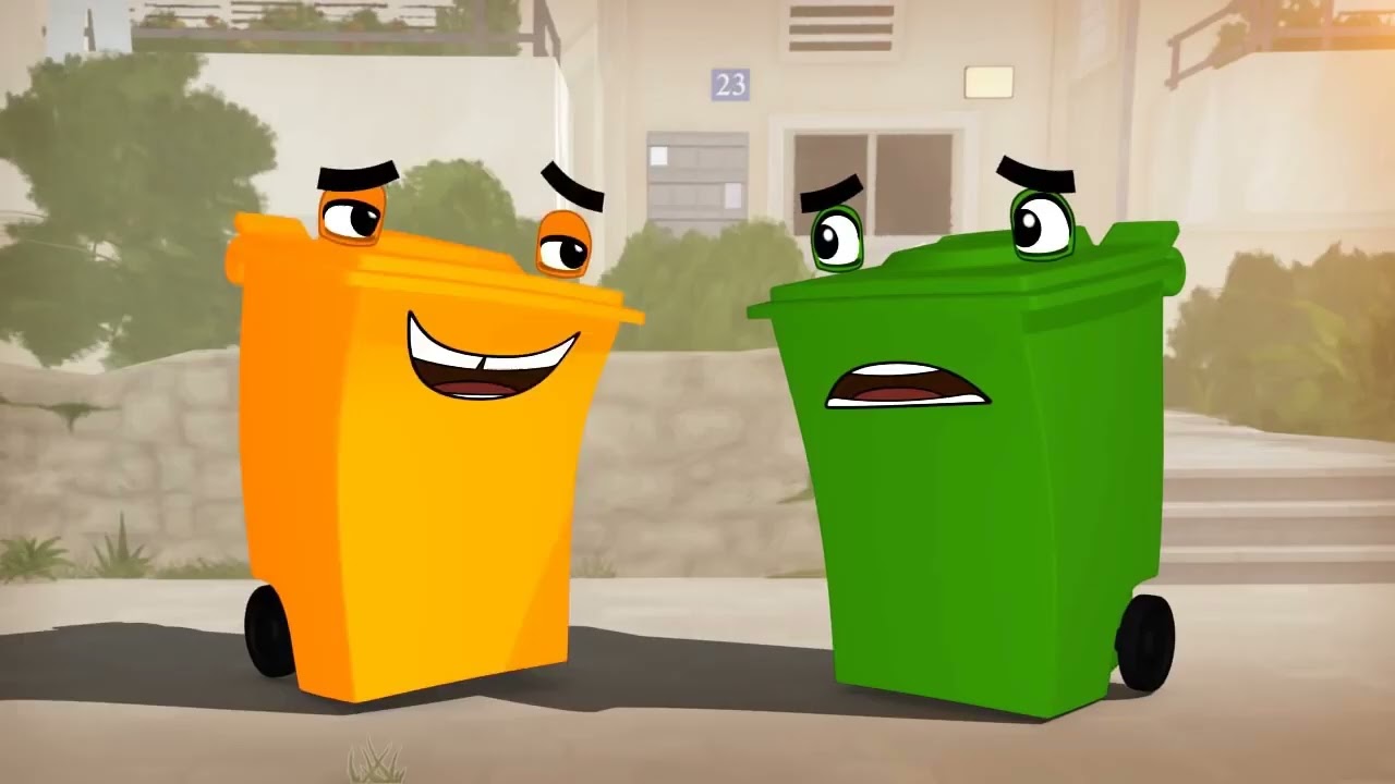 בא לשכונה פח חדש.... פח כתום לאיסוף אריזות