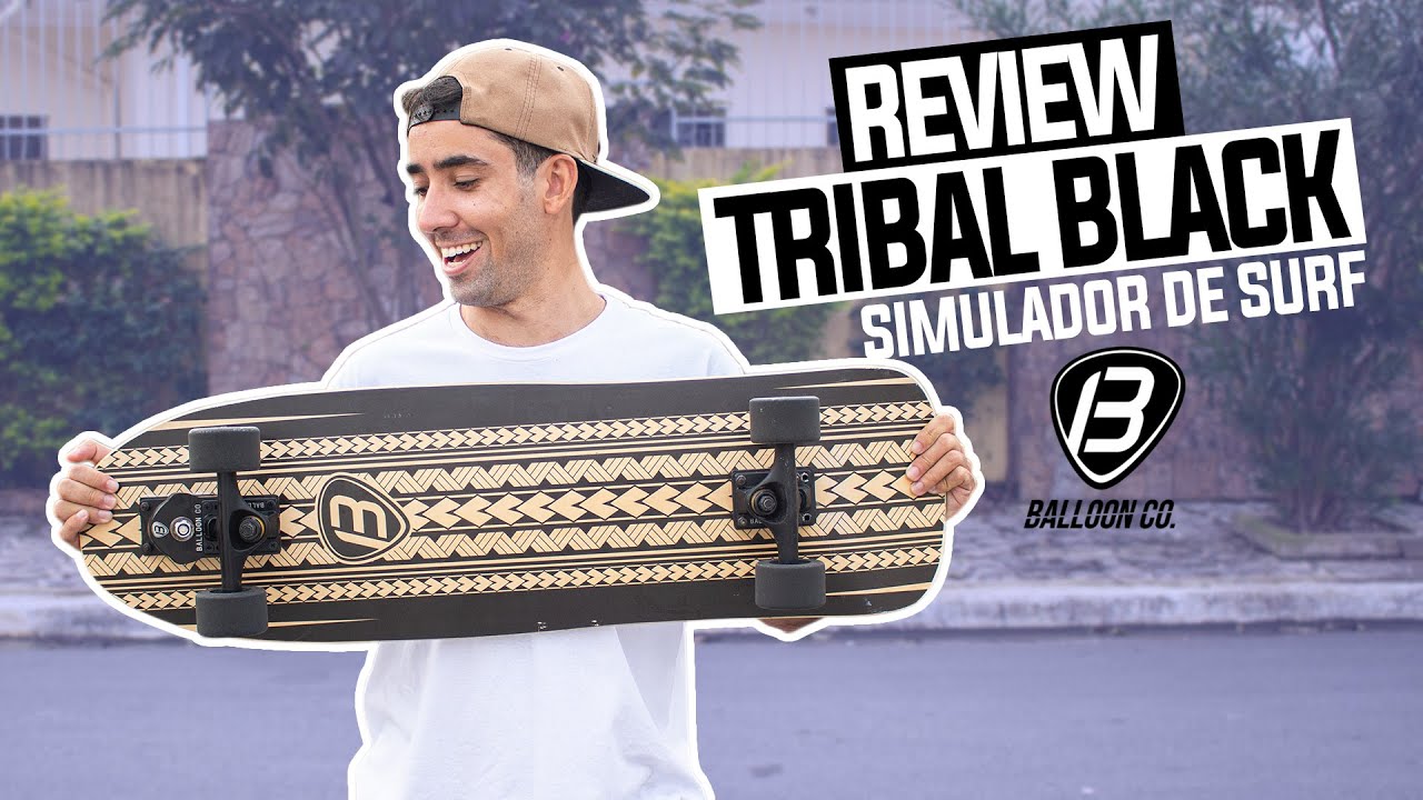 🏄 Review do Simulador de Surf Tribal Black da Balloon co.