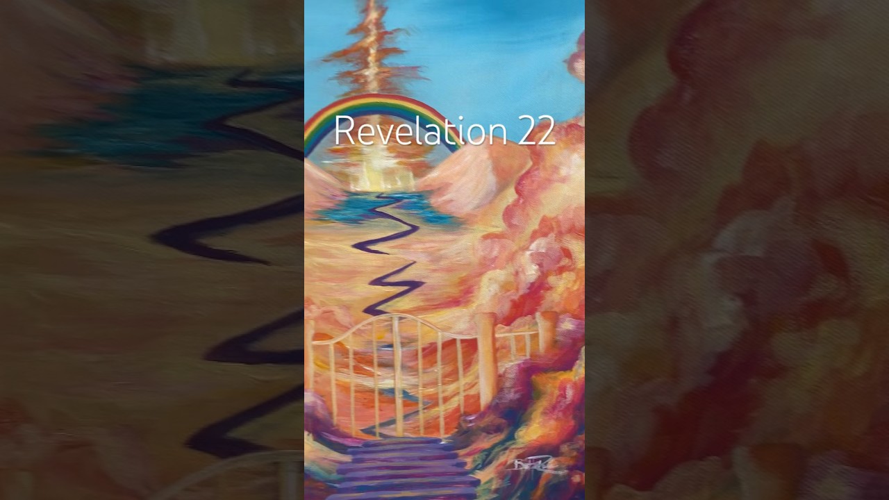 Revelation 22 - Check Description for Details ❤️ #christianart   #newjerusalem  #propheticart