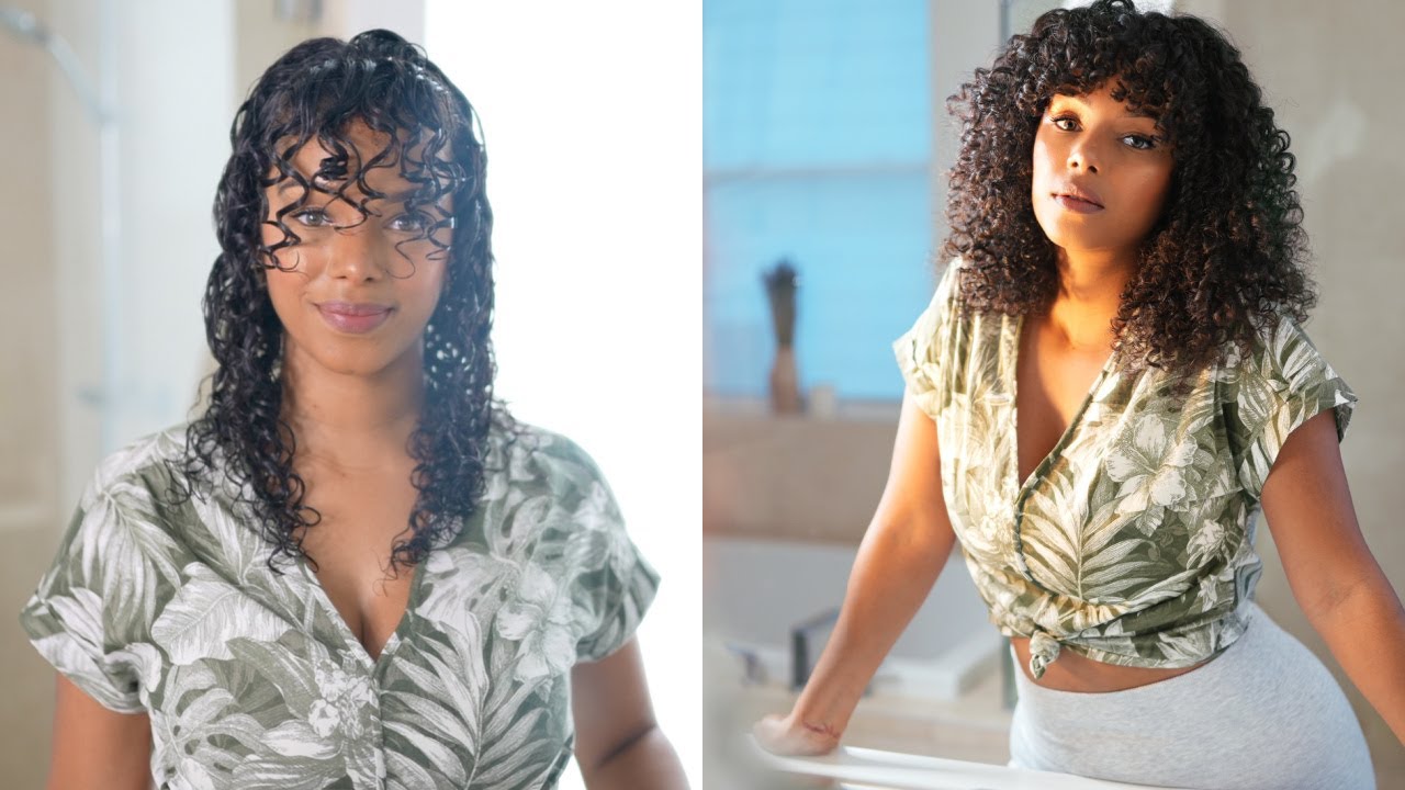 How I Get Hydrated Curls Using ONE Styling Product! 😲 // 3B curls