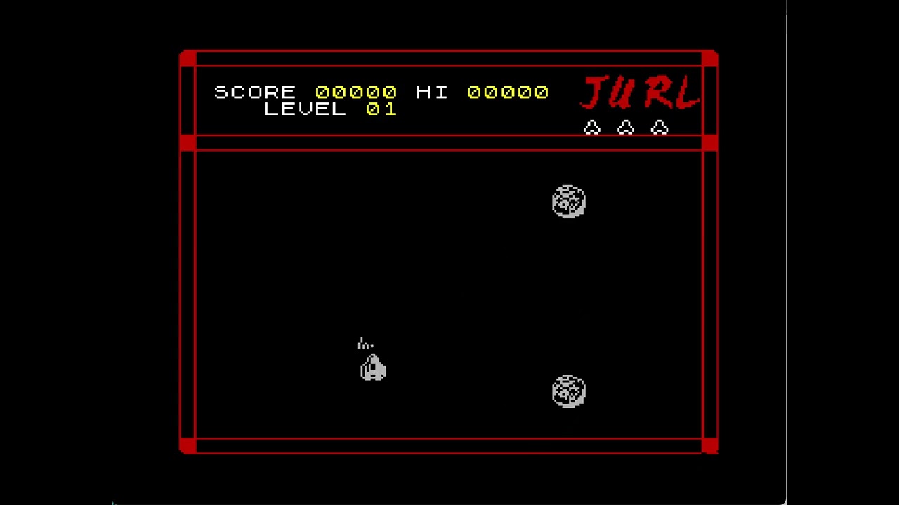 RetroDev: Jurl on the Sinclair Spectum, a little more progress 