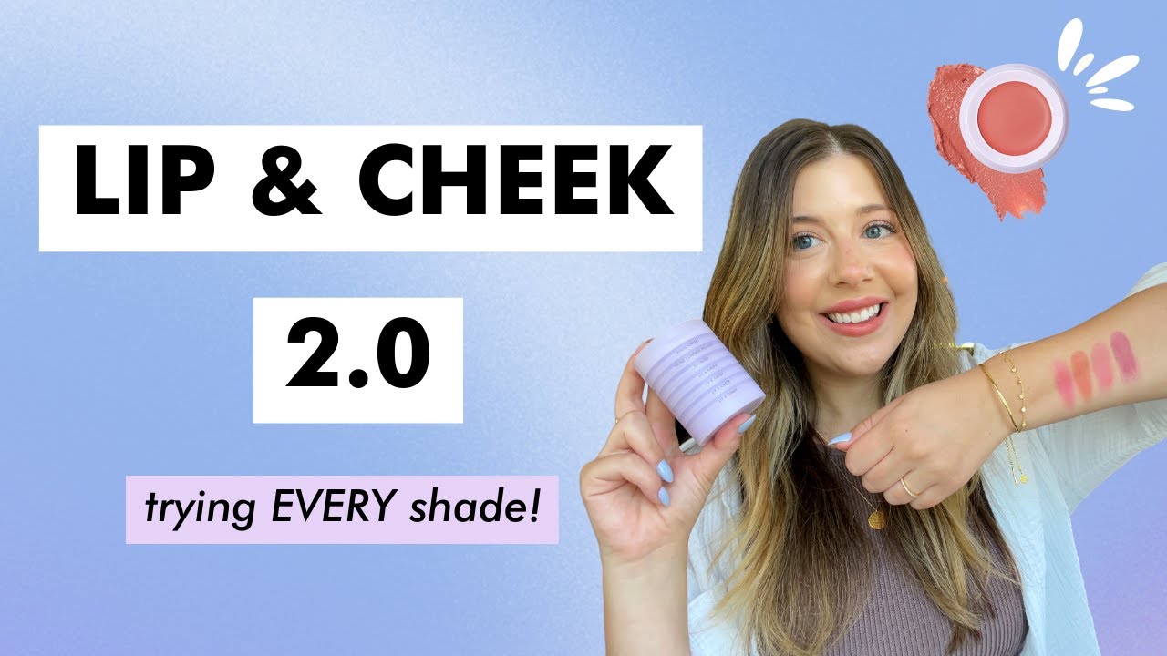 Trying EVERY Subtl Beauty Lip & Cheek Shade (from stack 2.0!)