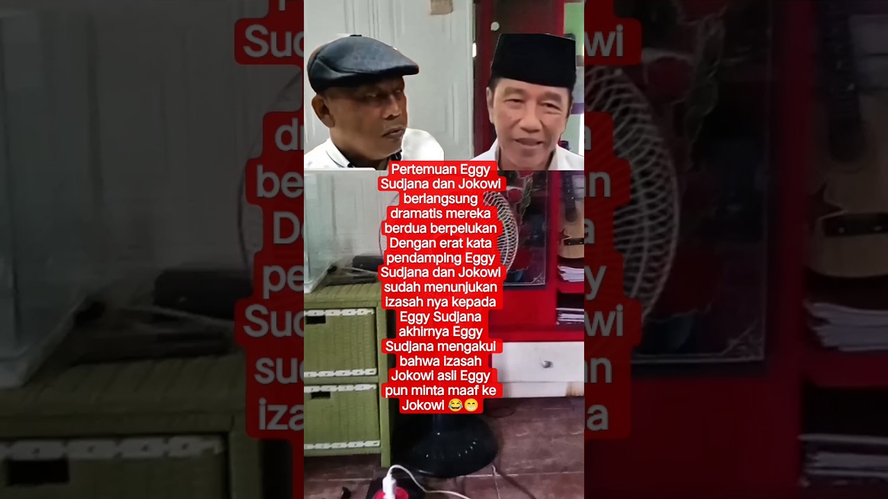dramatis Jokowi vs Eggy Sudjana 