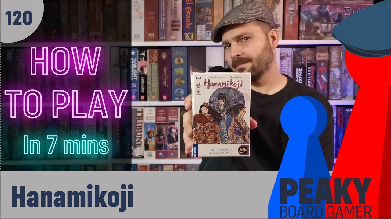 Как играть в настольную игру Ханамикодзи — Полное обучение — Peaky Boardgamer