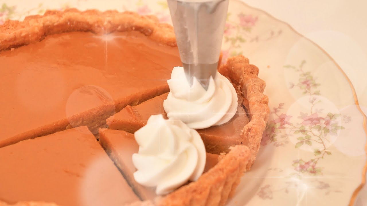 가을, 겨울 필수 디저트🥧꾸덕하고 찐~한 '미국식 호박 파이' 레시피
