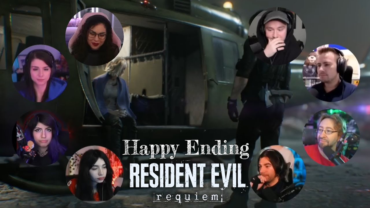 Истинная концовка, хорошая концовка и все концовки | Resident Evil 9: Реквием | Подборка реакций