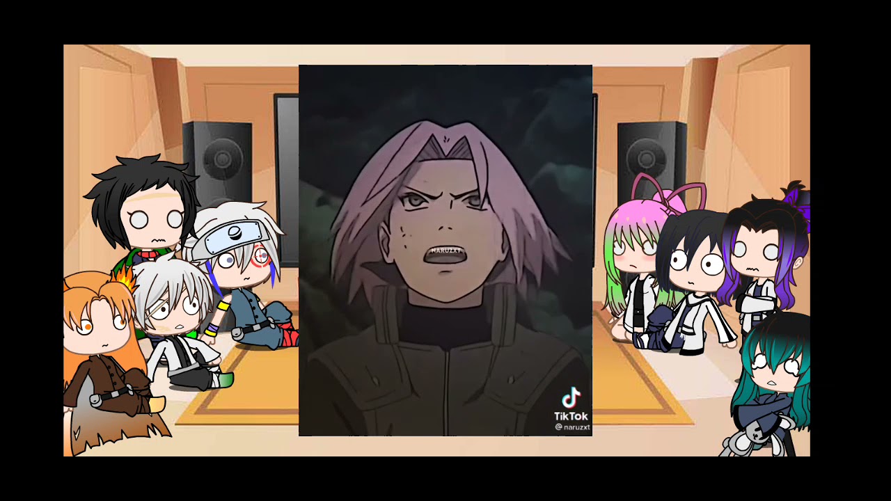 hashiras reagindo ao tomioka és Sasuke (NaruSasu) especial de 332 de inscritos (1/?)