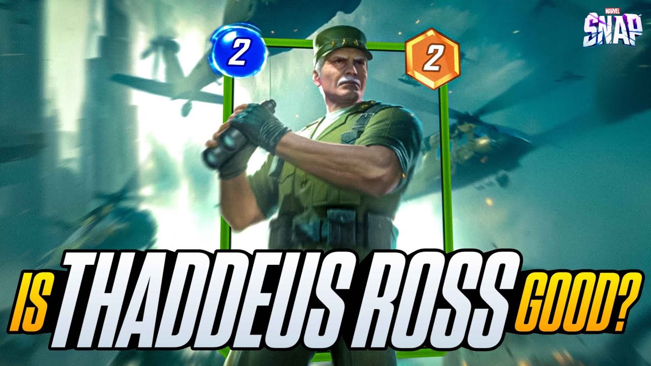 An HONEST REVIEW of THADDEUS THUNDERBOLT ROSS [Marvel Snap First Impressions]