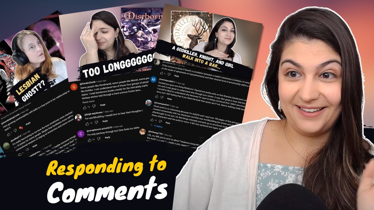 Responding to YOUR Comments #1