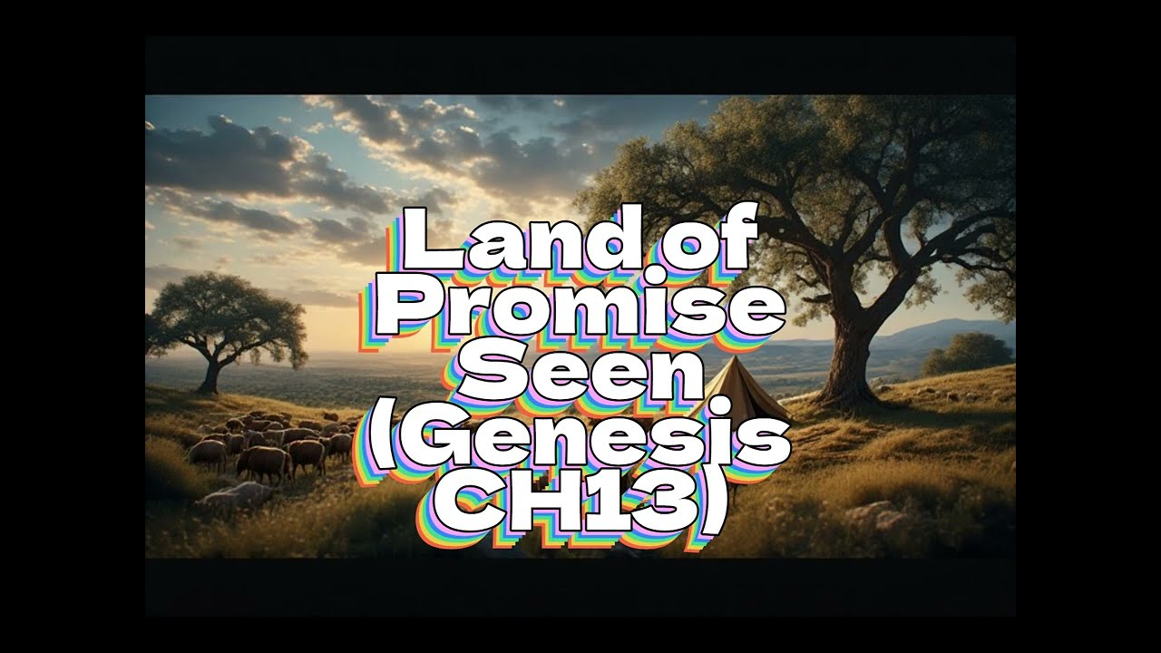 Land of Promise Seen (Genesis 13) | Original Worship Song Lyric Video – Abram & Lot Separation