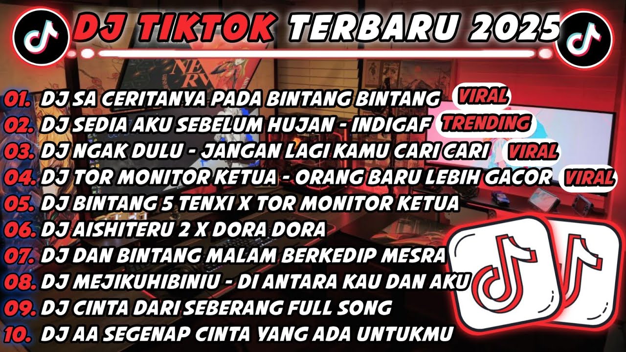 DJ TIKTOK TERBARU 2025🎵DJ SA CERITAKAN PADA BINTANG BINTANG 🎵DJ SEDIA AKU SEBELUM HUJAN | FULL ALBUM