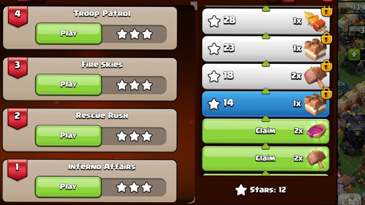 Dragon duke escape challenge easy to 3 star clash of clans 