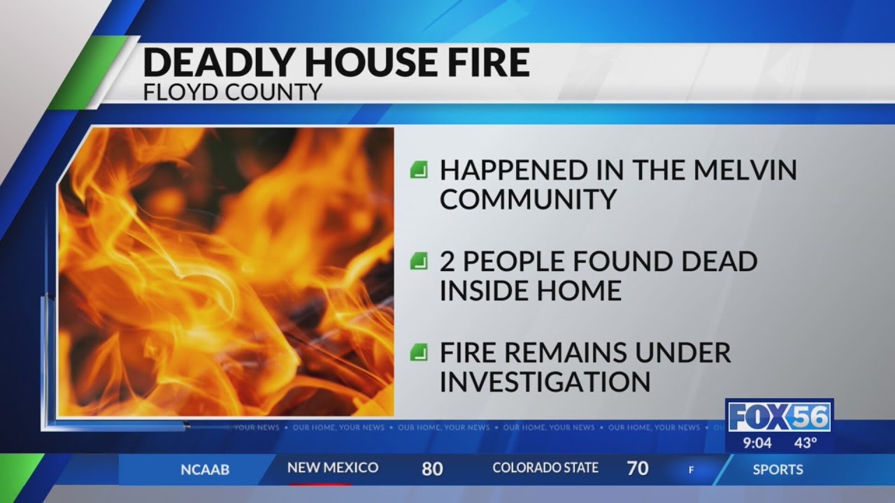 Floyd County fire under investigation after 2 found dead