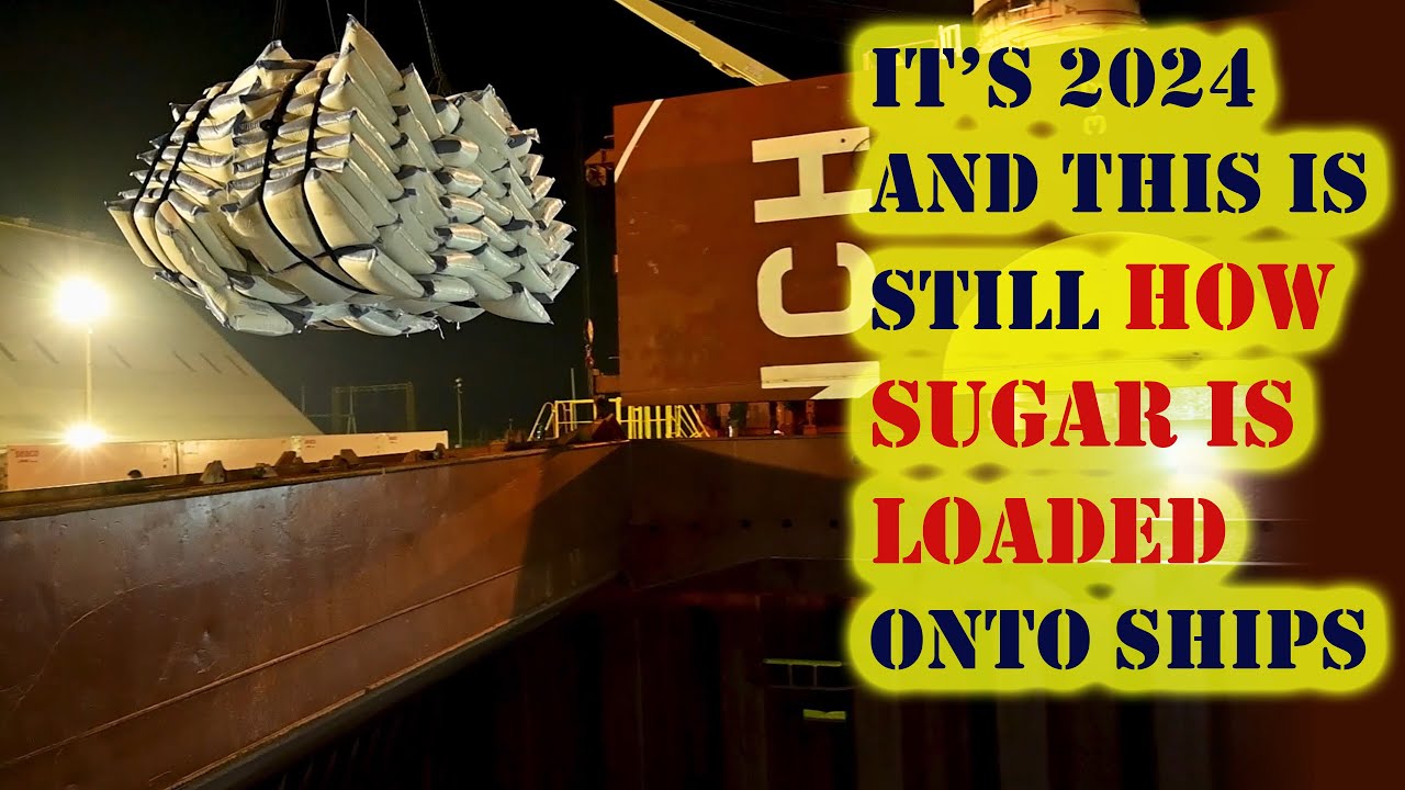 Took Forever to Load the Sugar onto the Ship, But We Loved It! | Puerto Quetzal